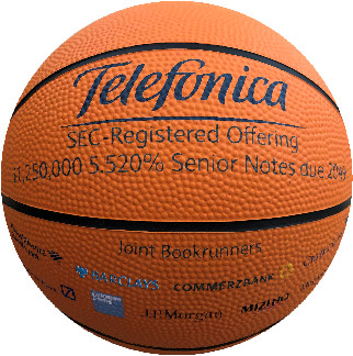 Custom Printed Size 5 Basketball 22cm - Image 2