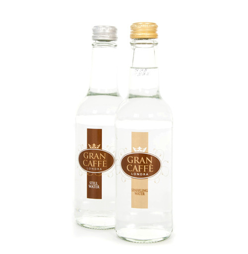 Custom Printed Eco Glass Bottled Water 330ml