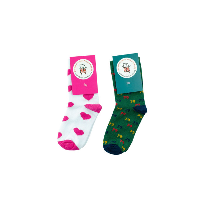 Custom Printed Premium Infant Baby Socks - Image 1