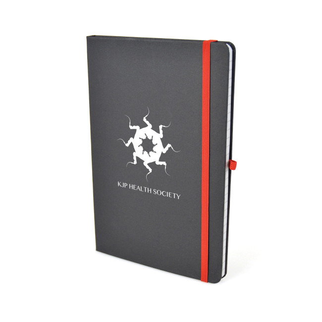 Custom Printed Nebraska A5 Black Notebook - Image 4