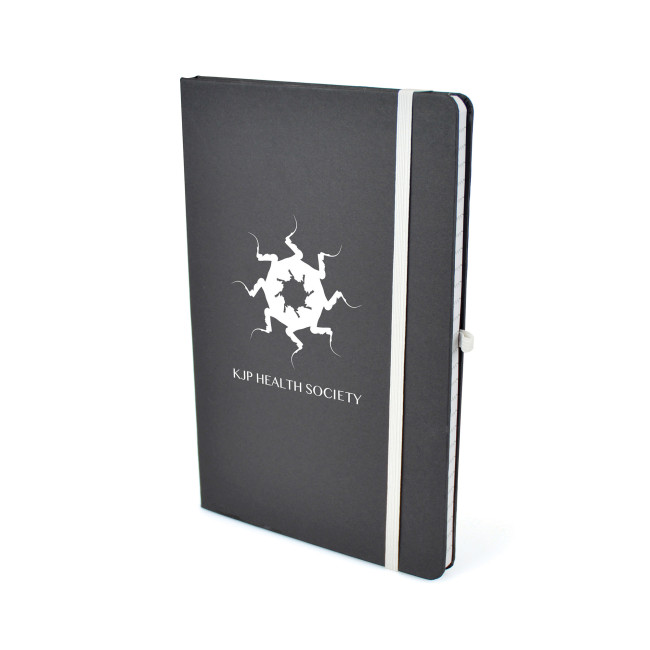 Custom Printed Nebraska A5 Black Notebook - Image 5