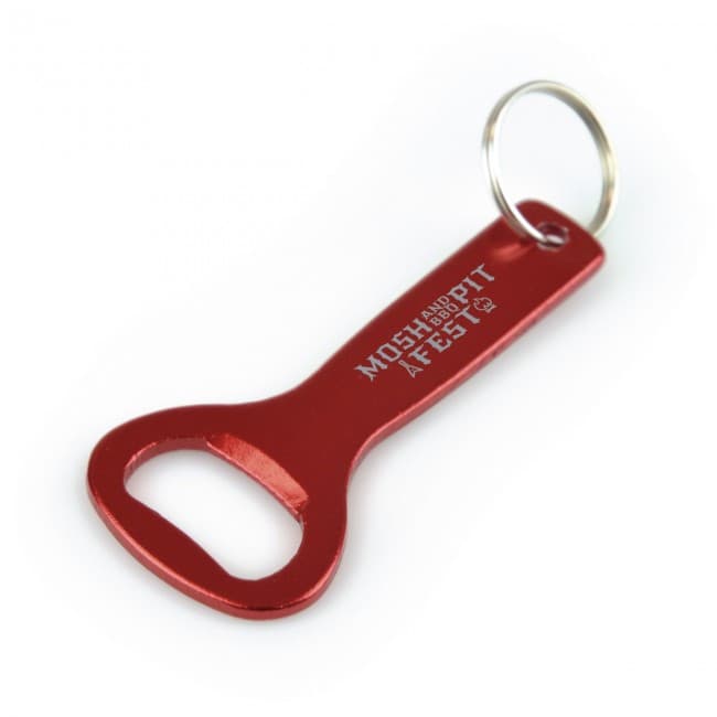 Custom Printed Montana Bottle Opener Keyring - Image 1