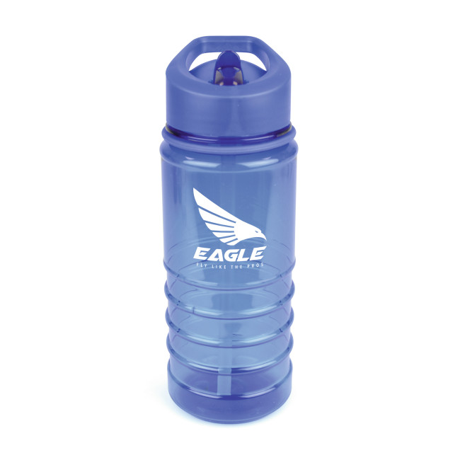 Custom Printed Tarn Coloured Sports Bottle 550ml - Image 3