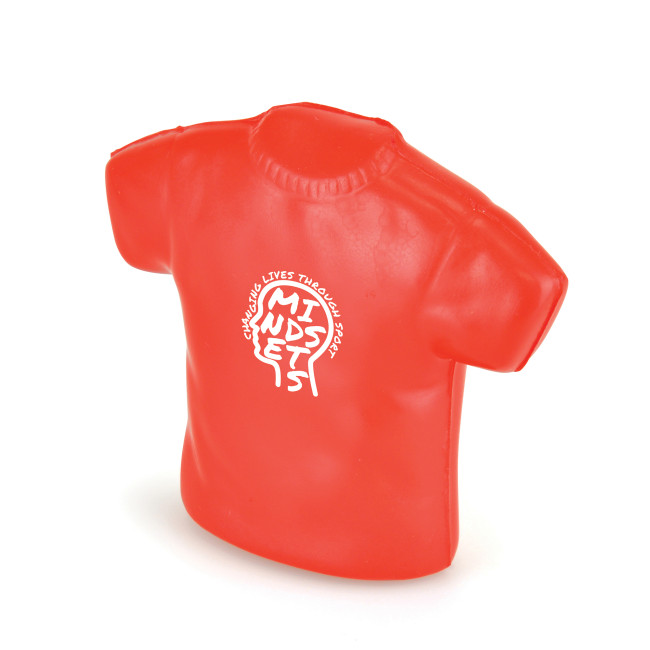 Custom Printed T-Shirt Stress Toy - Image 1