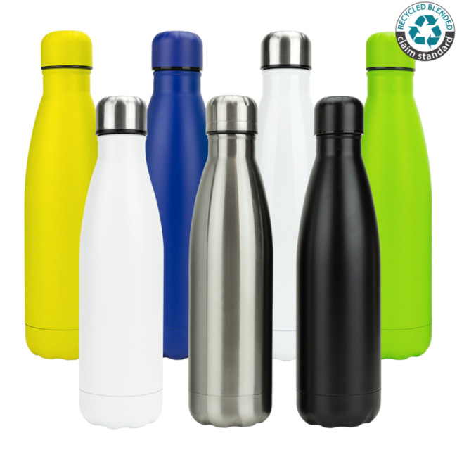 Custom Printed UK Tide Insulated Steel Bottle 1 Colour Print - Image 1