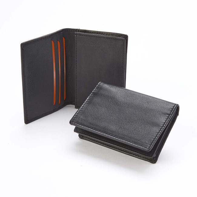 Custom Printed SandRingham Nappa Leather Business Card Holder