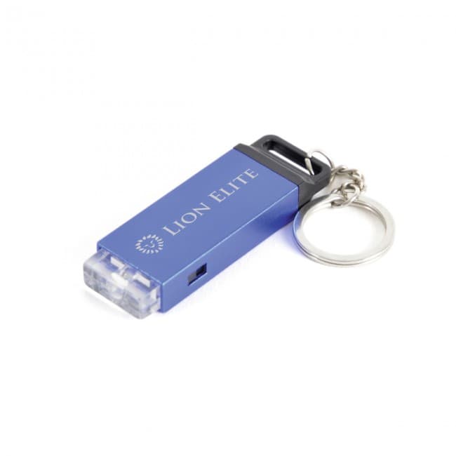 Custom Printed Haxby Aluminium Torch Keyring - Image 2