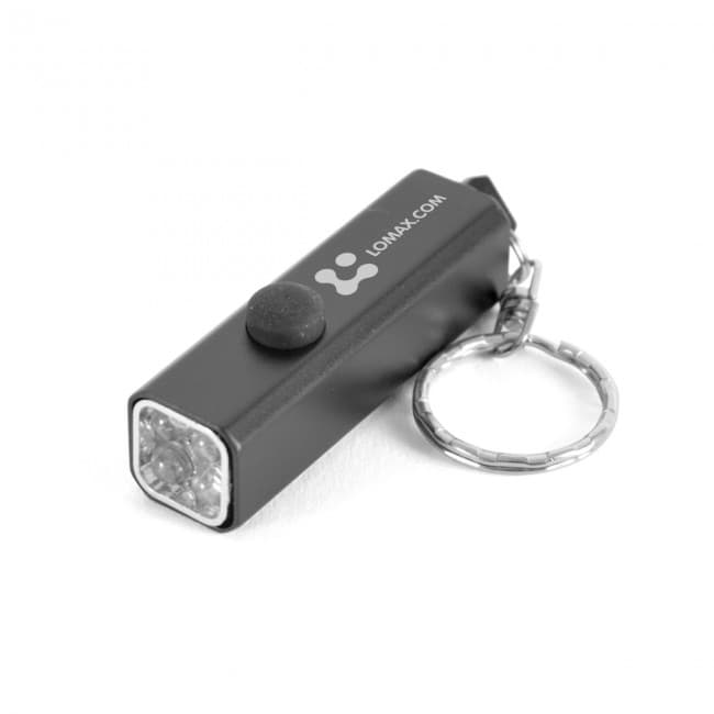 Custom Printed Cuboid Torch Keyring - Image 2