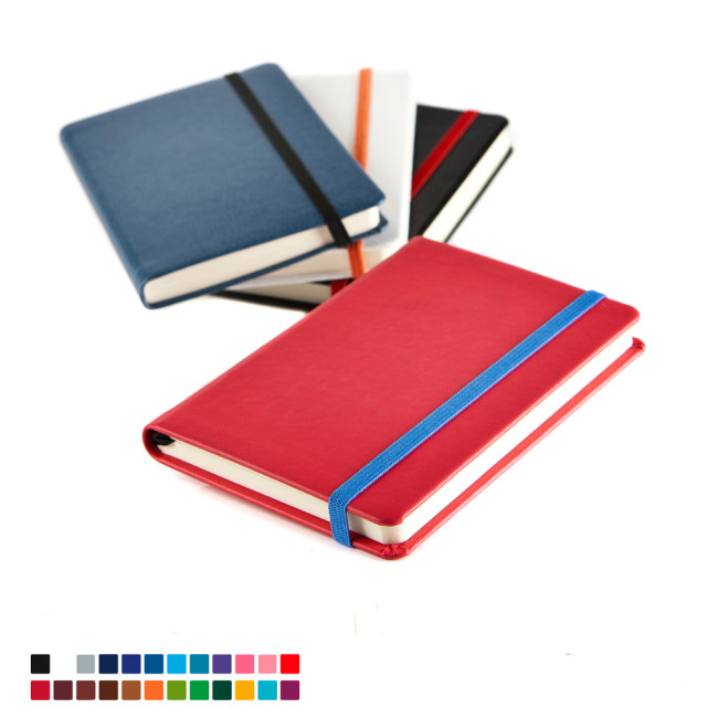 Custom Printed Mix & Match Pocket Recycled Como Casebound Notebook