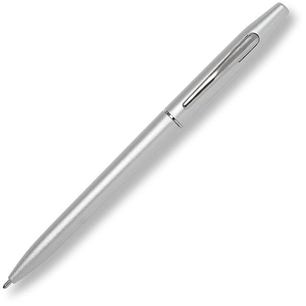 Custom Printed Guest Silver Twist Action Ballpen