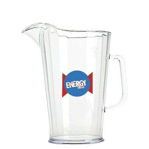 Custom Printed Plastic Jug Pitcher 1.1L