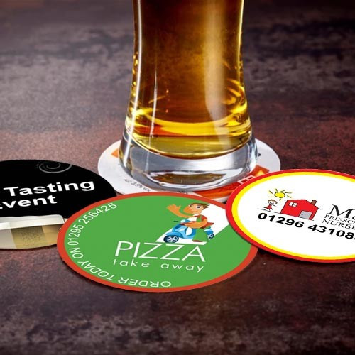 Custom Printed Round Premium Beer Mat