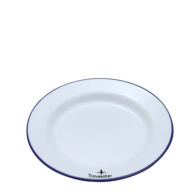 Custom Printed Enamel Dinner Plate 22cm