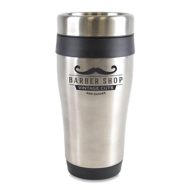 Custom Printed Ancoats Stainless Steel Travel Mug 400ml - Image 2