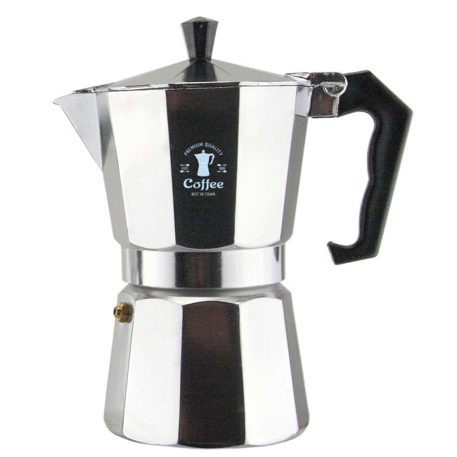 Custom Printed 6 Cup Italian Style Coffee Maker 350ml