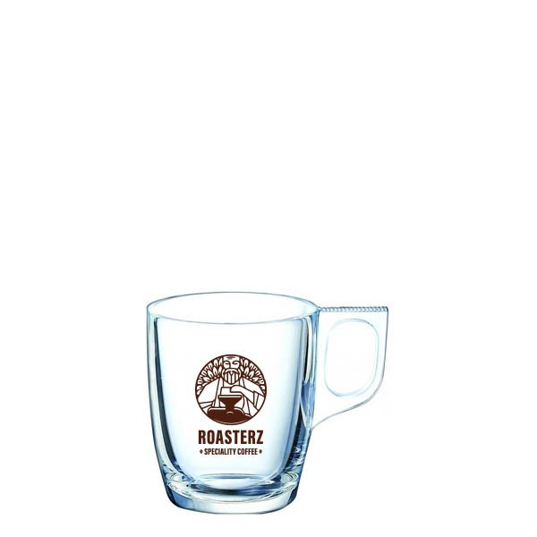 Custom Printed Voluto Glass Espresso Cup 90ml