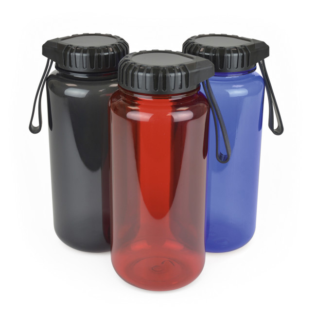 Custom Printed Gowing Translucent Gym Bottle 950ml - Image 1