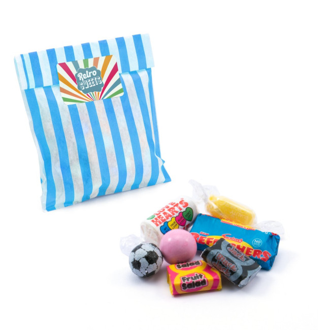 Custom Printed Candy Bag Retro Sweets