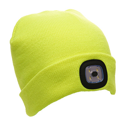 Custom Printed Rechargeable Light Beanie - Image 2