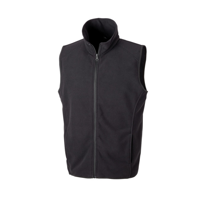 Custom Printed Microfleece Gilet - Image 1