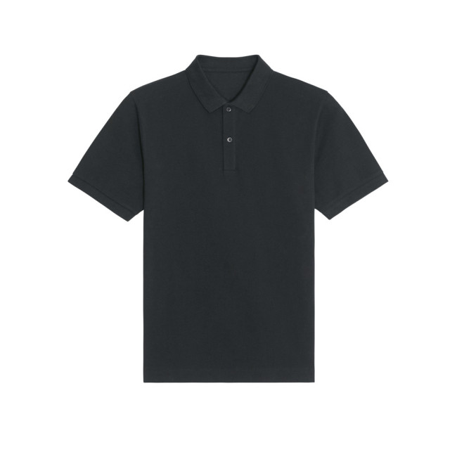 Custom Printed 100% Organic Prepster Unisex Polo Shirt - Image 3