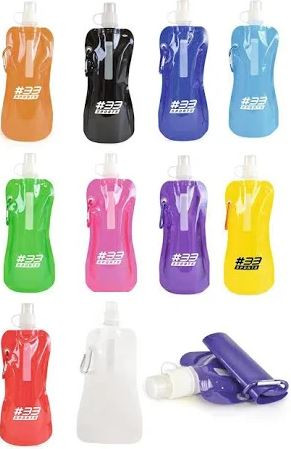 Custom Printed Foldable Bottle 400ml