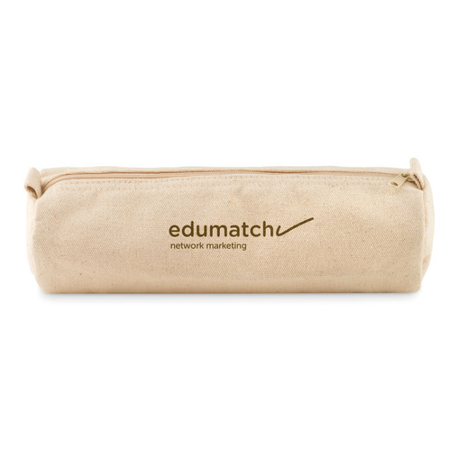 Custom Printed Cotton Pencil Case 320 gr/m²