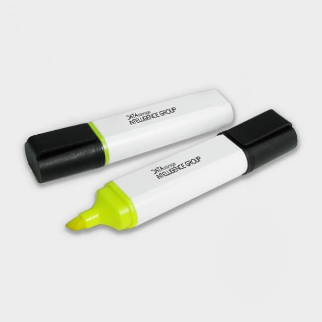 Custom Printed Green & Good Highlighter Pen - Recycled - Image 5