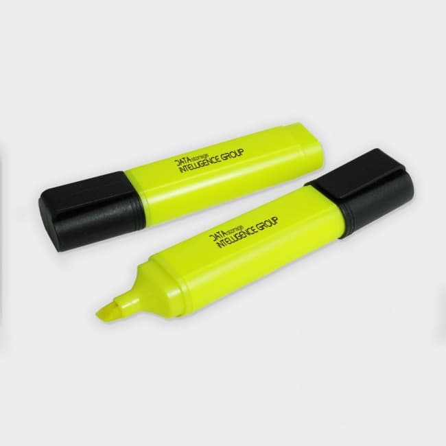 Custom Printed Green & Good Highlighter Pen - Recycled - Image 6