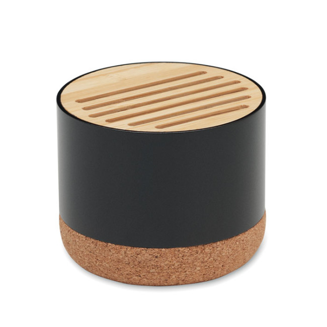 Custom Printed Cork And Aluminium Speaker