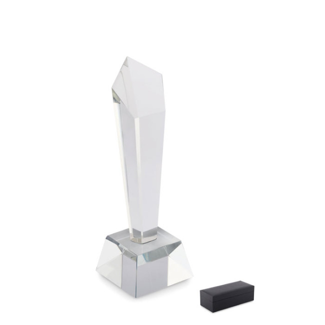 Custom Printed Crystal Award In A Gift Box