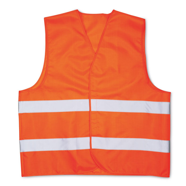 Custom Printed Knitted Material Safety Waistcoat - Image 2