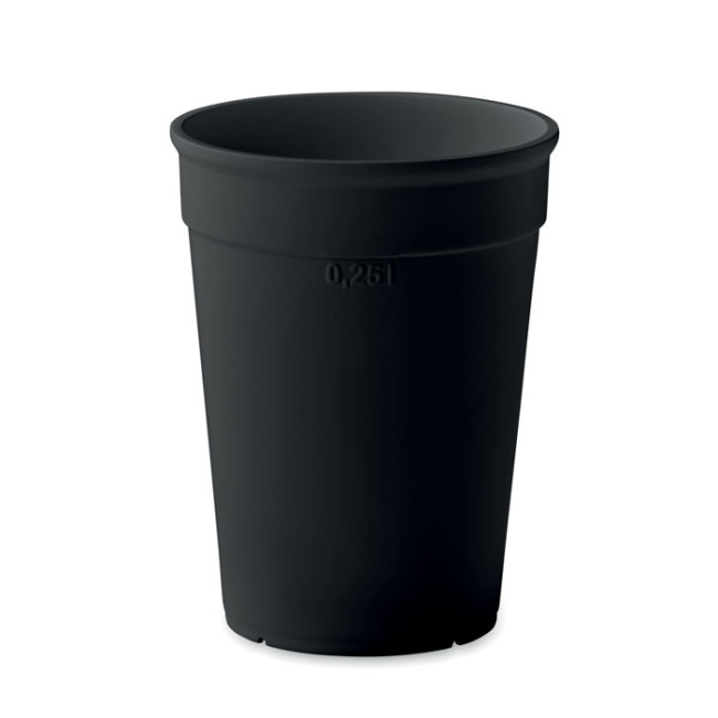 Custom Printed Recycled PP Cup Capacity 300ml - Image 1