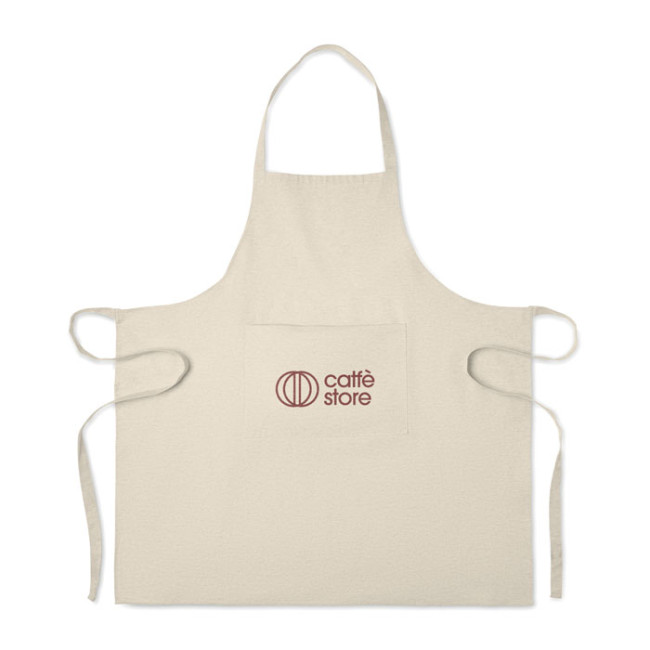 Custom Printed Recycled Cotton Kitchen Apron