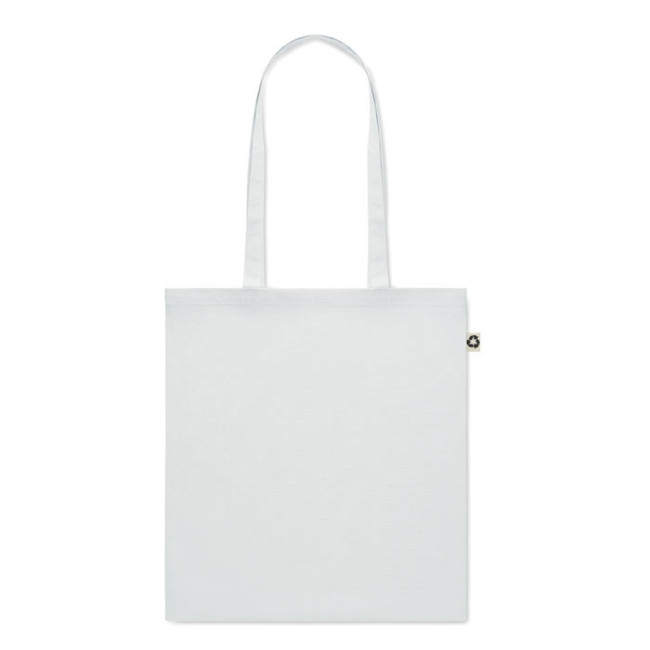 Custom Printed Recycled Cotton Shopping Bag - Image 3