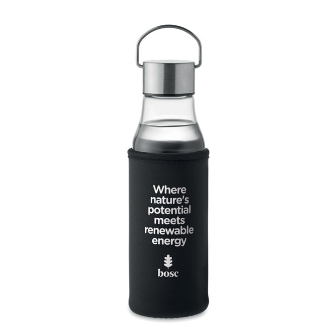 Custom Printed Glass Bottle 500ml