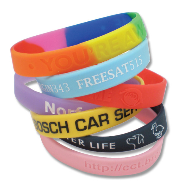 Custom Printed Silicone Wristband