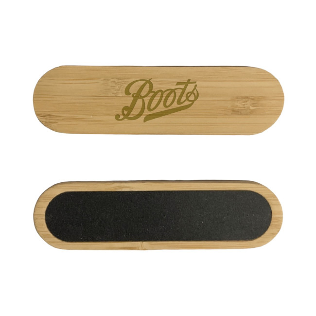 Custom Printed Bamboo Nail File