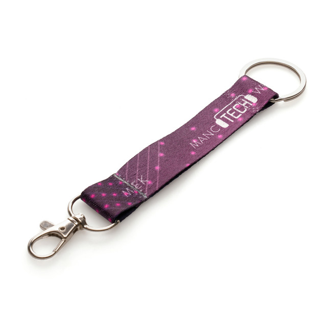 Custom Printed Wilson RPET Lanyard Keyring