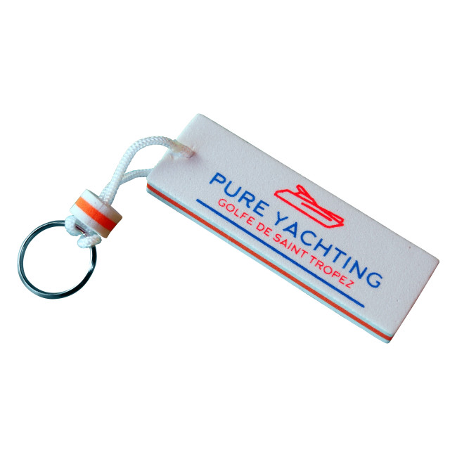 Custom Printed Floating EVA Keyring 70mm