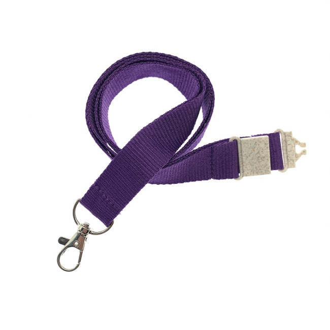 Custom Printed 20mm Flat Recycled PET Lanyard - Image 7