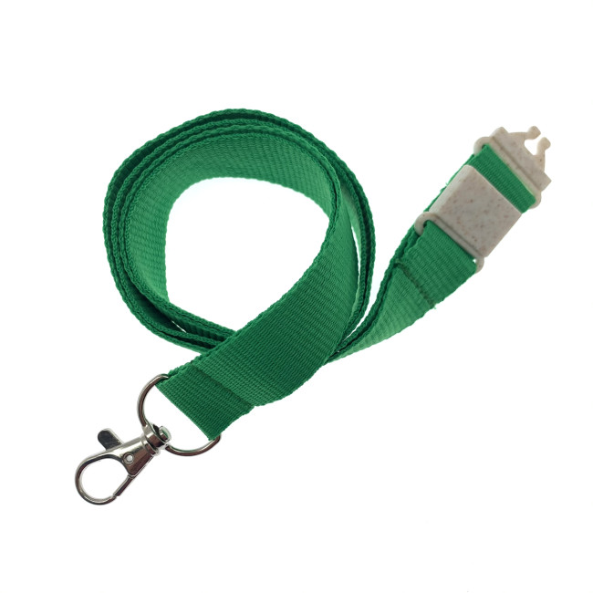 Custom Printed 20mm Flat Recycled PET Lanyard - Image 3