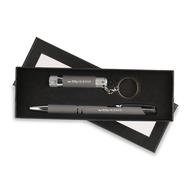 Custom Printed Lumi Torch and Pen Set - Image 5