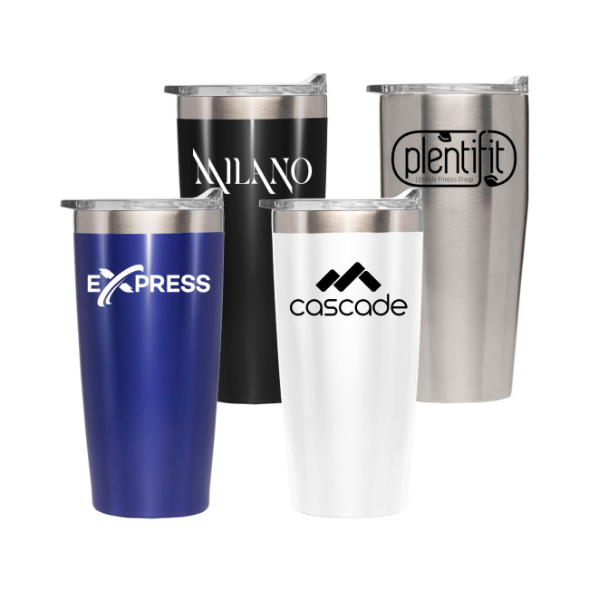 Custom Printed Double-Wall Stainless Tumbler 470ml