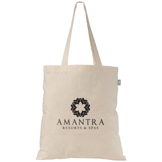 Custom Printed Organic Cotton Tote 140 gsm