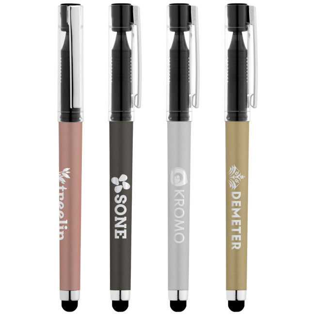 Custom Printed Kappa Metallic Gel Stylus Pen