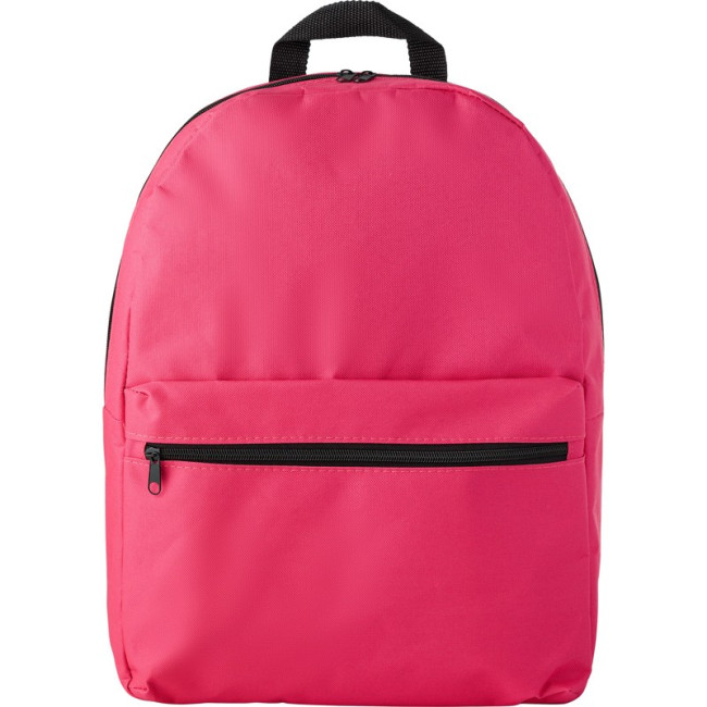 Custom Printed Polyester (600D) Backpack - Image 1