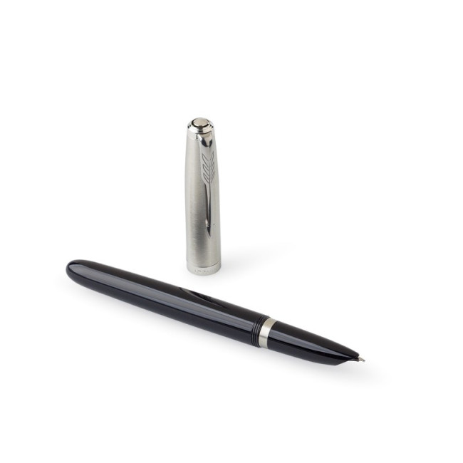 Custom Printed Parker 51 Steel Fountain Pen - Image 2