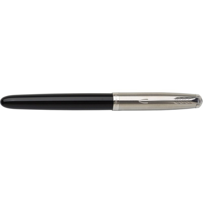 Custom Printed Parker 51 Steel Fountain Pen - Image 1