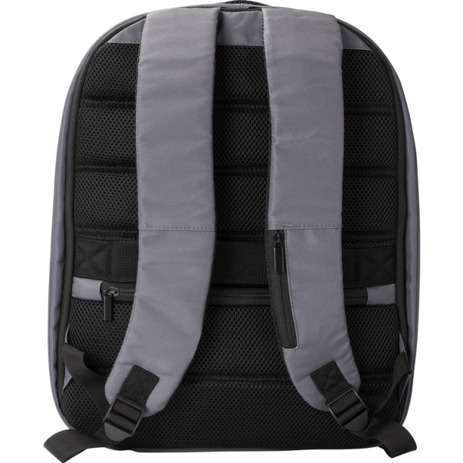 Custom Printed Rpet Anti-Theft Laptop Backpack - Image 3